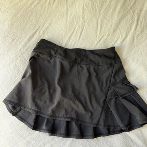 Lululemon Black Tennis Skirt